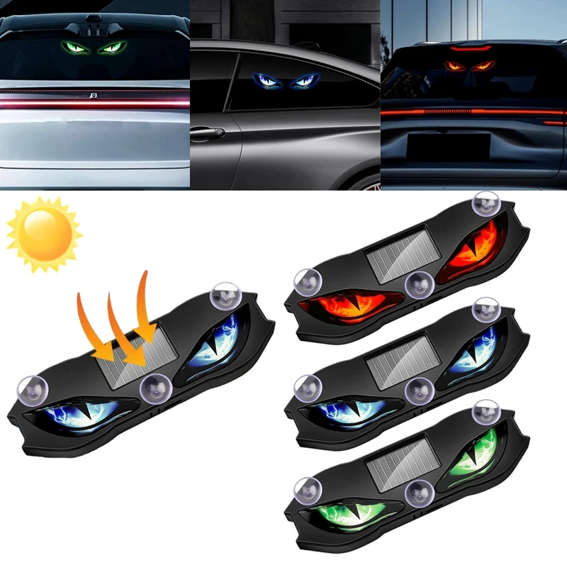 Solar Lamp - Solar Powered Car Neon Light Wireless
