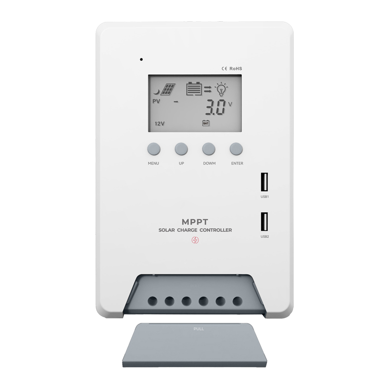 30A 60A MPPT LCD Solar Battery - Charge Controller Solar review and price