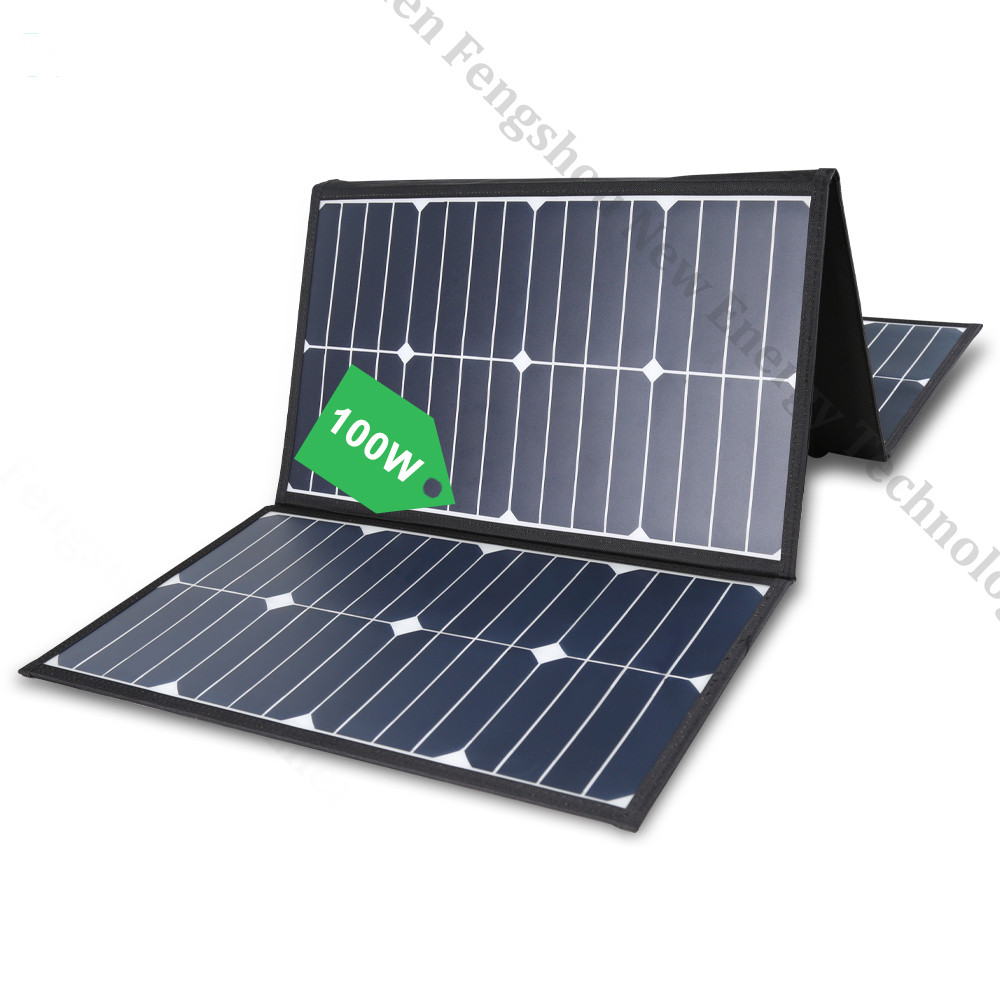 Portable 100 Watt Folding Sola - Solar Panel review and price