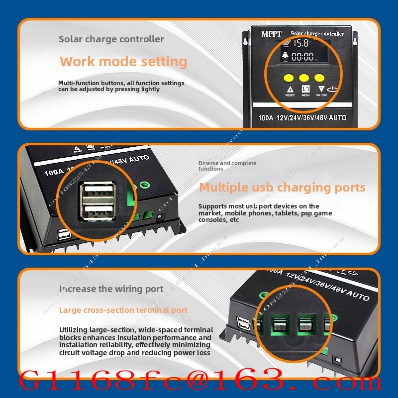 MPPT Solar Controller 60A80A10 - Charge Controller Solar review and price
