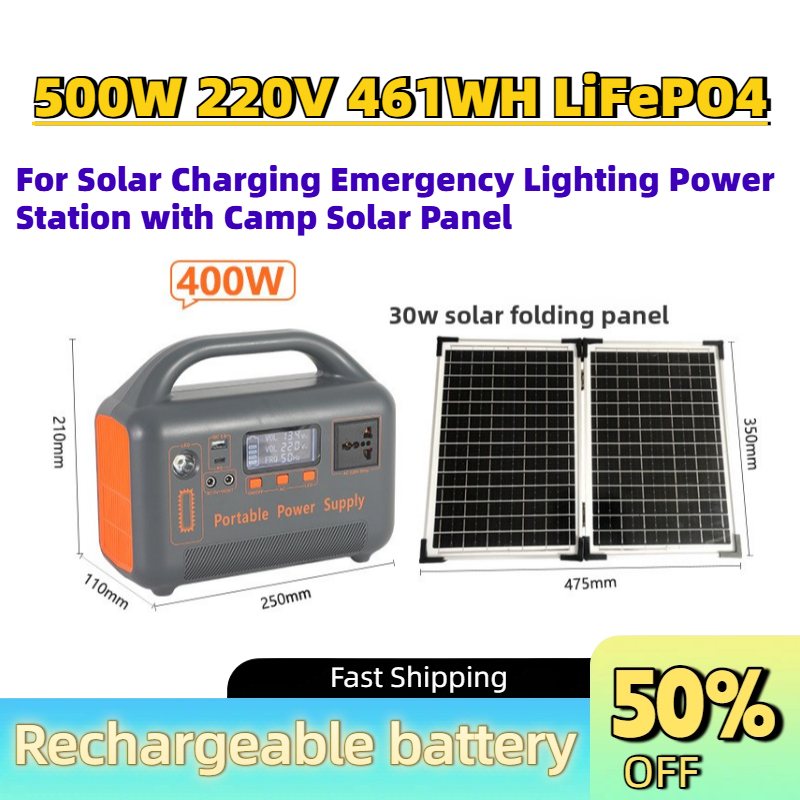 Portable Upgrade 500W 220V 461 - Solar Panel 200W review and price
