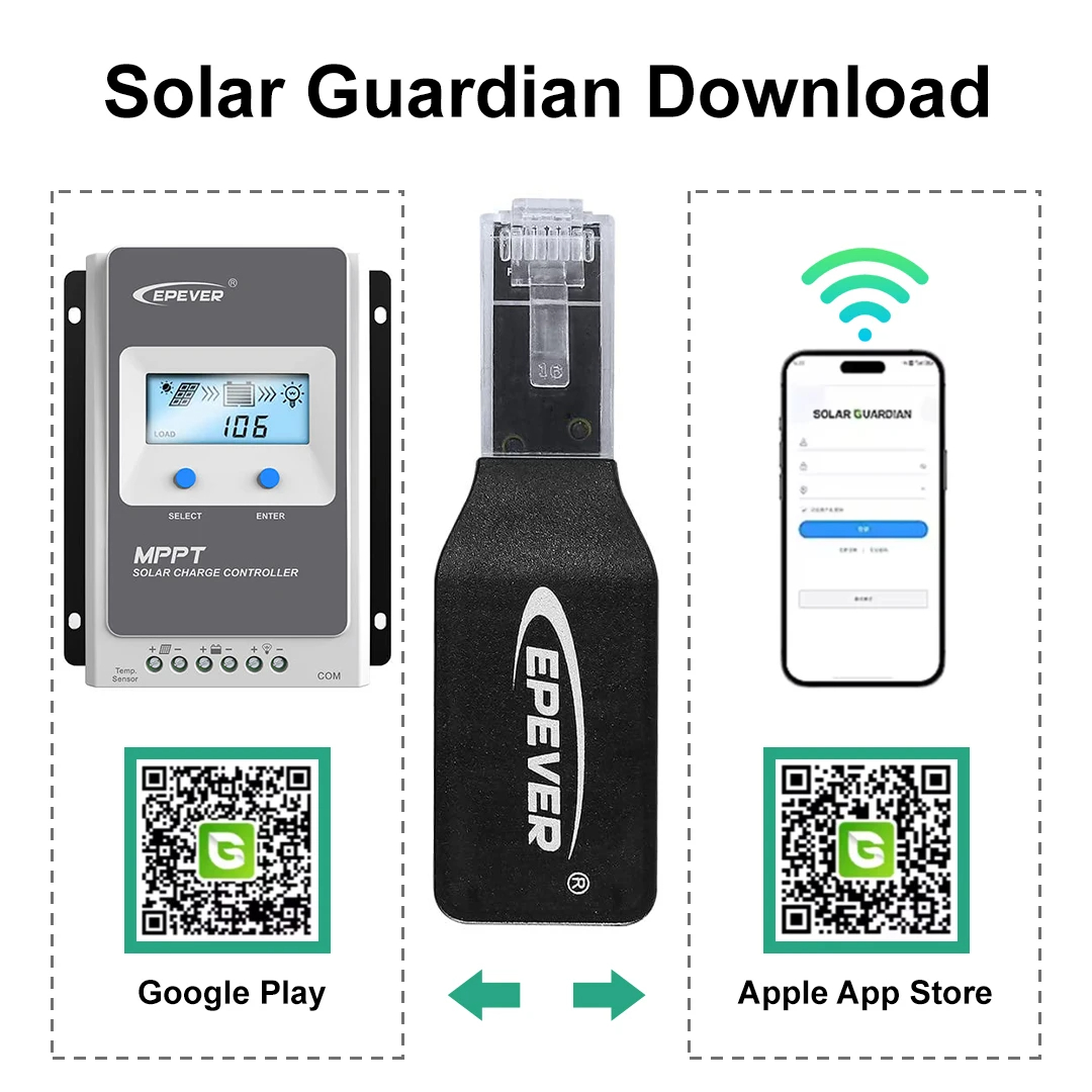 EPEVER WiFi 2.4G RJ45 D WIFI B - Charge Controller Solar review and price