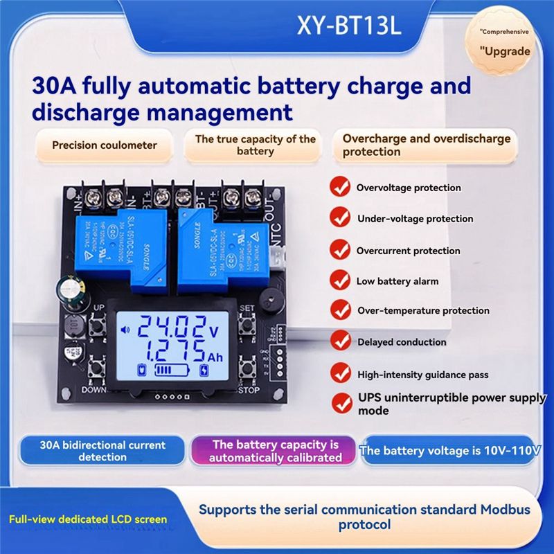DTB7 for XY-BT13L 30A Battery  - Charge Controller Solar review and price