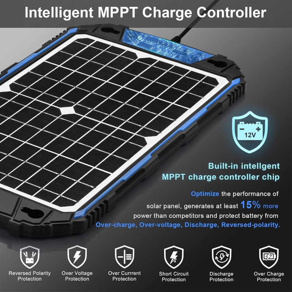 Waterproof 12W 12V Solar Batte - Solar Panel review and price