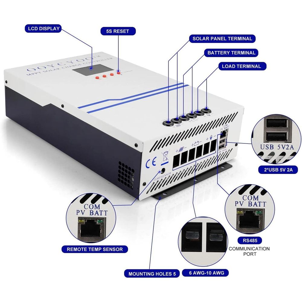 100 Amp MPPT Solar Charge Cont - Solar Panel review and price