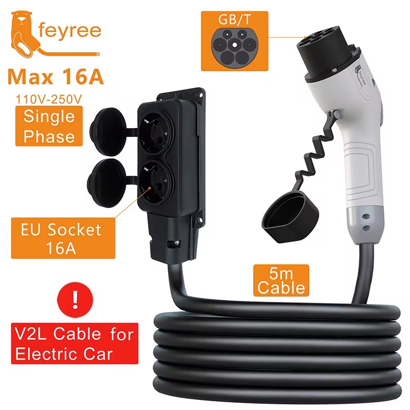 Feyree V2L Cable Discharge Plu - Outdoor Power Station review and price